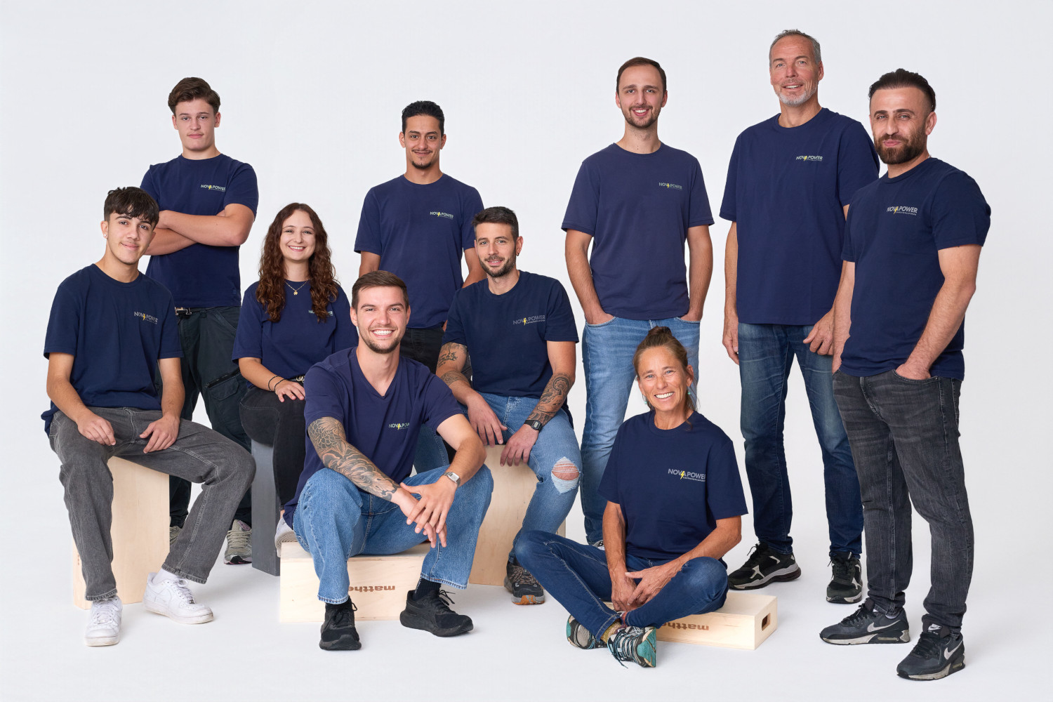Company team photo